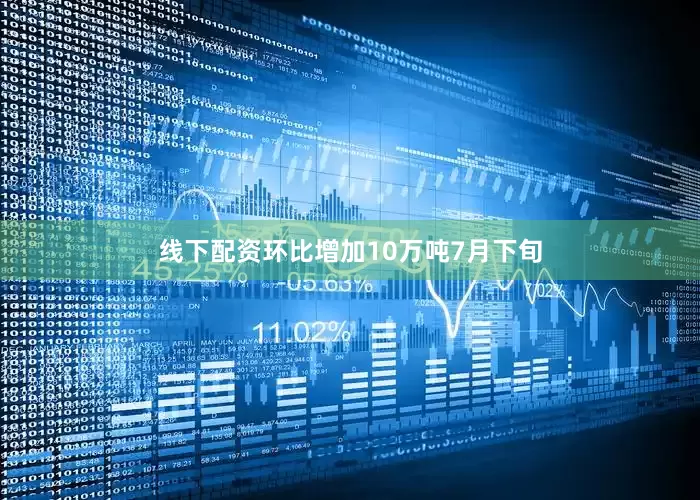线下配资环比增加10万吨　　7月下旬